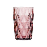 Jogo de 6 Copos de Vidro Marsala 340ml - Ela Decora